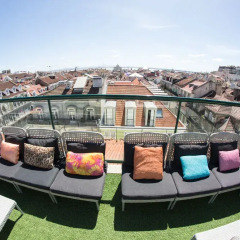 Апартаменты Lisbon Art Stay Apartments Baixa балкон