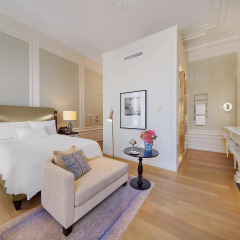 Отель Waldorf Astoria Amsterdam Нидерланды, Амстердам - 1 отзыв об отеле, цены и фото номеров - забронировать отель Waldorf Astoria Amsterdam онлайн комната для гостей фото 2