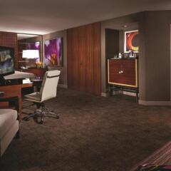 Отель SKYLOFTS at MGM Grand 4* Представительский люкс с различными типами кроватей фото 2