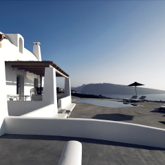 Отель Santo Maris Oia, Luxury Suites & Spa 5* Вилла с различными типами кроватей фото 19