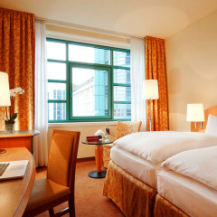 Ameron Hotel Abion Spreebogen Berlin 4* Стандартный номер с двуспальной кроватью фото 2