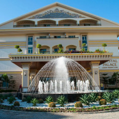 Crystal Palace Luxury Resort & Spa Турция, Сиде - отзывы, цены и фото номеров - забронировать отель Crystal Palace Luxury Resort & Spa - All Inclusive онлайн вид на фасад фото 2