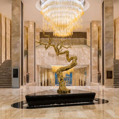 Гостиница Hilton Astana Казахстан, Нур-Султан - 3 отзыва об отеле, цены и фото номеров - забронировать гостиницу Hilton Astana онлайн интерьер отеля фото 2