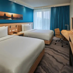 Отель Hampton By Hilton Berlin City Centre Alexanderplatz комната для гостей фото 3