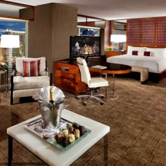 Отель SKYLOFTS at MGM Grand 4* Люкс Tower Spa с различными типами кроватей фото 4