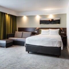 Отель Hampton by Hilton Exeter Airport комната для гостей