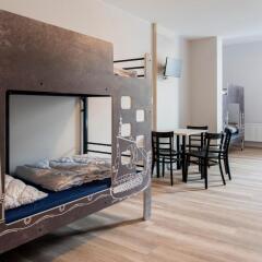 Отель a&o Copenhagen Norrebro Кровать в общем номере с двухъярусной кроватью