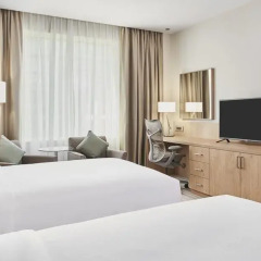 Отель Hilton Garden Inn Dubai Mall Of The Emirates 4* Стандартный номер с различными типами кроватей фото 7