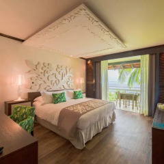 Отель InterContinental Resort Tahiti Французская Полинезия, Фааа - 1 отзыв об отеле, цены и фото номеров - забронировать отель InterContinental Resort Tahiti онлайн комната для гостей фото 8