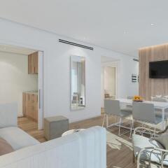 Отель Aparthotel Ponent Mar Апартаменты Премиум с различными типами кроватей фото 2