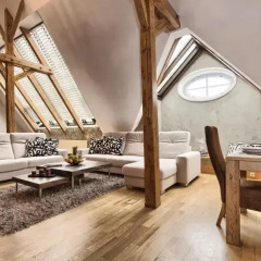 Отель Residence Brehova Чехия, Прага - отзывы, цены и фото номеров - забронировать отель Residence Brehova онлайн комната для гостей