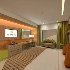 Al Khoory Atrium Hotel 4* Улучшенный номер с различными типами кроватей фото 2