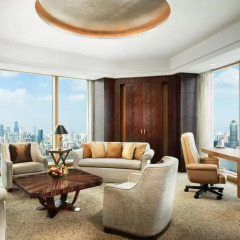 Отель Pudong Shangri-La East Shanghai 5* Люкс Horizon club premier с различными типами кроватей фото 4