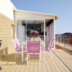 Отель BizFlats Batik Penthouse Pedralbes Испания, Барселона - отзывы, цены и фото номеров - забронировать отель BizFlats Batik Penthouse Pedralbes онлайн балкон