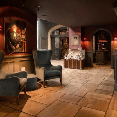 Отель De Orangerie - Small Luxury Hotels of the World Бельгия, Брюгге - отзывы, цены и фото номеров - забронировать отель De Orangerie - Small Luxury Hotels of the World онлайн гостиничный бар фото 2