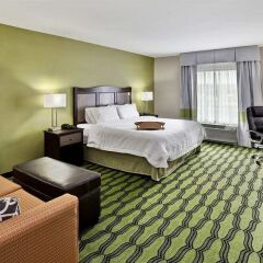 Отель Hampton Inn Niagara Falls/ Blvd США, Ниагара-Фолс - отзывы, цены и фото номеров - забронировать отель Hampton Inn Niagara Falls/ Blvd онлайн комната для гостей фото 3
