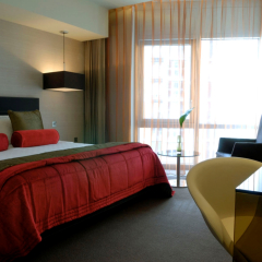 Отель Radisson Blu Edwardian New Providence Wharf 4* Улучшенный номер с различными типами кроватей