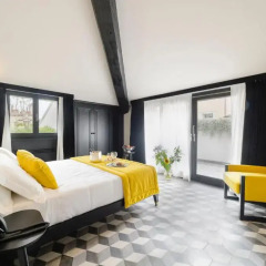 Roma Luxus Hotel 5* Лофт Делюкс с террасой с различными типами кроватей