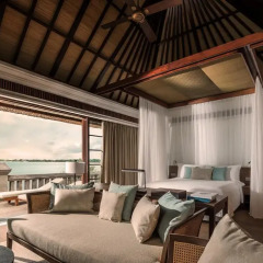 Отель Four Seasons Resort Bali at Jimbaran Bay 5* Вилла Делюкс с различными типами кроватей