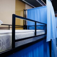 Хостел Travel Inn Выставочная Кровать в мужском общем номере с двухъярусной кроватью фото 4