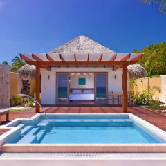 Отель Sheraton Maldives Full Moon Resort & Spa 5* Вилла с различными типами кроватей фото 7