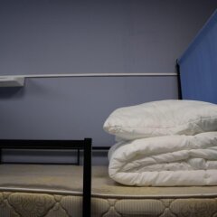 Хостел Travel Inn Выставочная Кровать в мужском общем номере с двухъярусной кроватью фото 2
