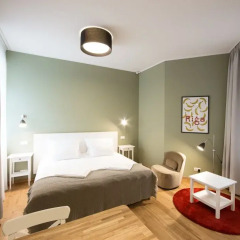 Апартаменты Riga Lux Apartments - Skolas Апартаменты с различными типами кроватей фото 3