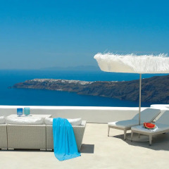 Отель White Santorini Suites & SPA балкон