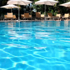 Отель Sofitel Tahiti Maeva Beach Resort Французская Полинезия, Фааа - отзывы, цены и фото номеров - забронировать отель Sofitel Tahiti Maeva Beach Resort онлайн бассейн фото 2