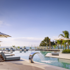 Отель Parklane, a Luxury Collection Resort & Spa Кипр, Лимассол - 2 отзыва об отеле, цены и фото номеров - забронировать отель Parklane, a Luxury Collection Resort & Spa онлайн бассейн фото 2