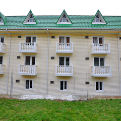 Гостиница Vek Guest House в Ольгинке отзывы, цены и фото номеров - забронировать гостиницу Vek Guest House онлайн Ольгинка вид на фасад фото 2