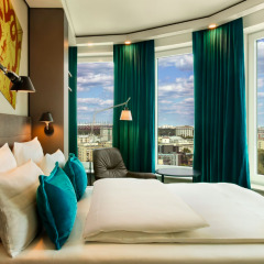 Отель Motel One Warsaw Польша, Варшава - отзывы, цены и фото номеров - забронировать отель Motel One Warsaw онлайн комната для гостей