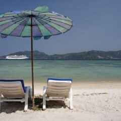 Отель Patong Bay Hut пляж фото 3