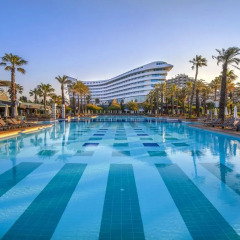 Concorde De Luxe Resort Турция, Кунду - 9 отзывов об отеле, цены и фото номеров - забронировать отель Concorde De Luxe Resort онлайн бассейн фото 5