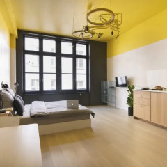 Отель Bike Up Aparthotel 3* Студия с различными типами кроватей фото 9