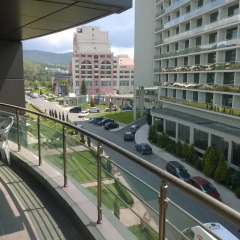 Апартаменты Sunny Beach Plaza Солнечный берег балкон
