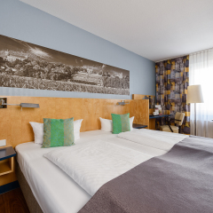 Отель Mercure Hotel Dresden Elbpromenade Германия, Дрезден - отзывы, цены и фото номеров - забронировать отель Mercure Hotel Dresden Elbpromenade онлайн комната для гостей фото 6