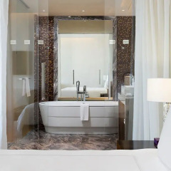 Гостиница Swissôtel Resort Sochi Kamelia 5* Люкс с видом на море и террасой с различными типами кроватей фото 6