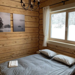 База Отдыха Forrest Lodge Karelia Улучшенный шале с разными типами кроватей фото 5