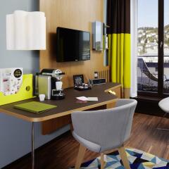 25hours Hotel Zürich West 4* Номер Silver с двуспальной кроватью фото 15