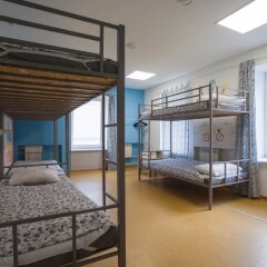 Хостел VELOHOSTEL Marata Кровать в общем номере с двухъярусной кроватью