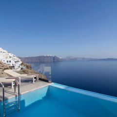 Отель Santorini Secret Suites & Spa 5* Люкс Infinity с различными типами кроватей фото 9