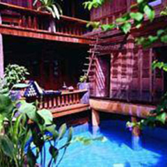 Отель Baan Thai Wellness Retreat Bangkok Бангкок бассейн