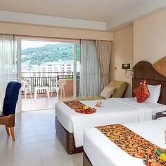 Отель Blue Ocean Beach Resort комната для гостей фото 3