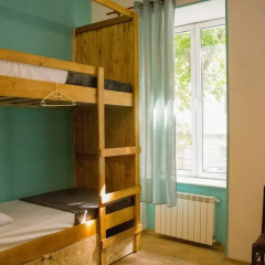Хостел Moosica Кровать в общем номере с двухъярусной кроватью фото 3
