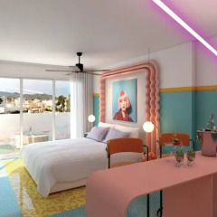Paradiso Ibiza Art Hotel - Adults Only 4* Люкс с различными типами кроватей