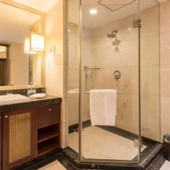 Отель Beijing Tibet Hotel Китай, Пекин - отзывы, цены и фото номеров - забронировать отель Beijing Tibet Hotel онлайн ванная фото 5