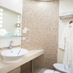 Гостиница SPA HOTEL NEMO with dolphins Украина, Харьков - отзывы, цены и фото номеров - забронировать гостиницу SPA HOTEL NEMO with dolphins онлайн ванная фото 3