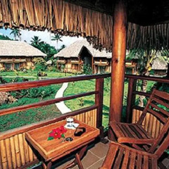 Отель Bora Bora Beach Resort балкон
