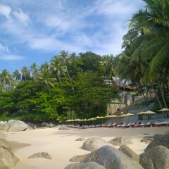 Отель Amanpuri Resort пляж фото 3